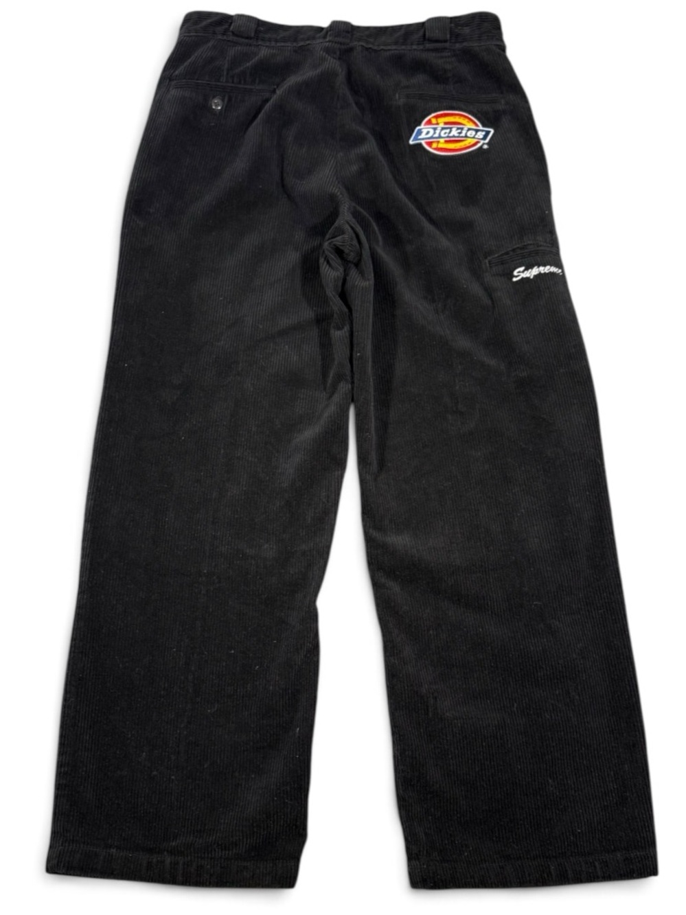 Supreme X Dickies Courdery Black Pants Men’s Size 36 (34x30)